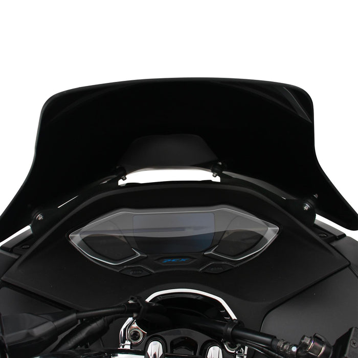 GP Kompozit Pare-brise sport noir compatible pour Honda PCX125 / PCX150 2021-2023 