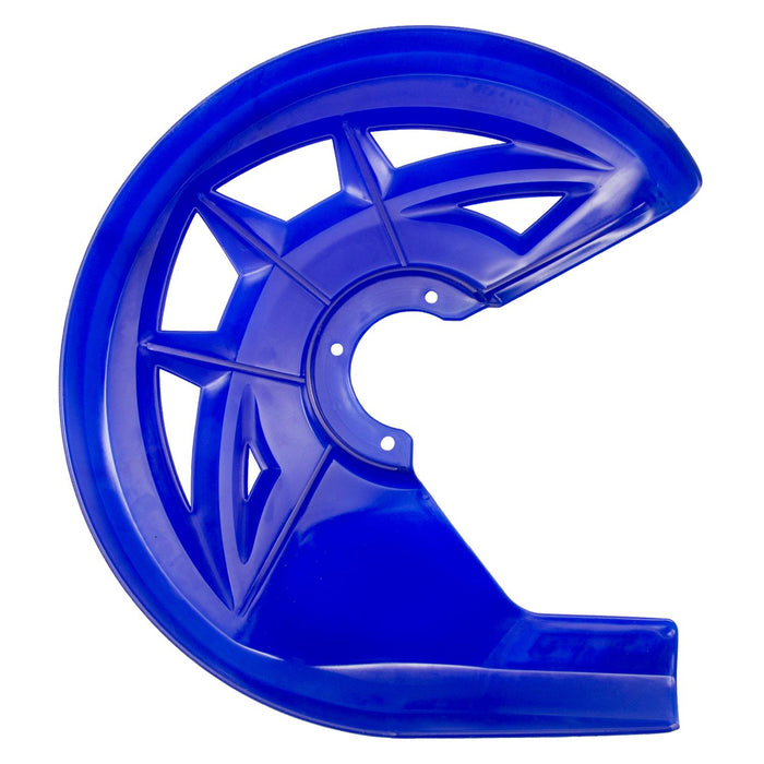 GP Kompozit Plastic Front Disc Guard Blue Compatible For Husqvarna TE 250 / TE 300 2014-2023