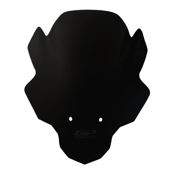 GP Kompozit Windshield Windscreen Black Compatible For Kawasaki Z250SL 2015-2018