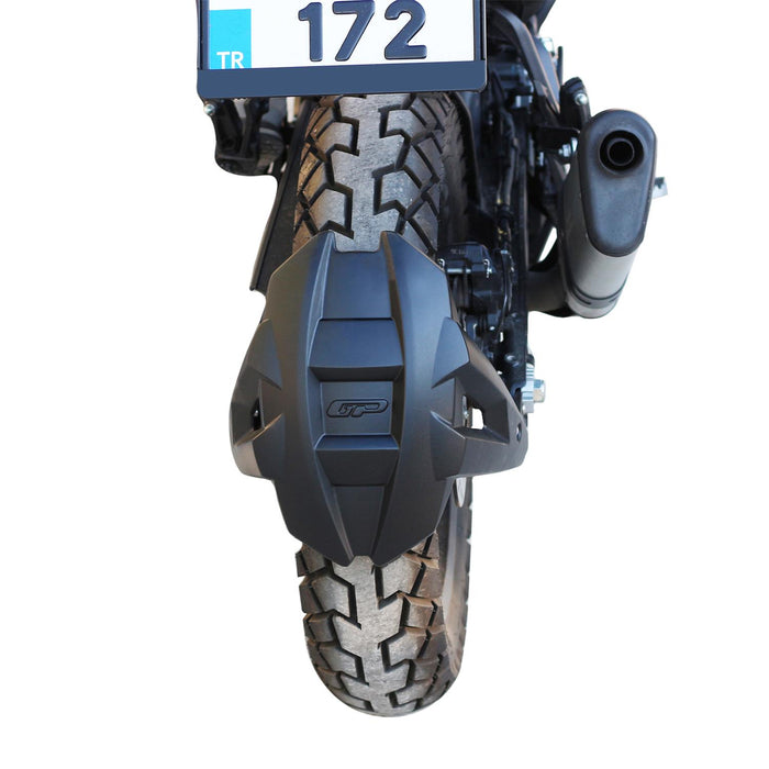 GP Kompozit Rear Splash Guard Black Compatible For KTM 250 Adventure / 390 Adventure 2020-2024