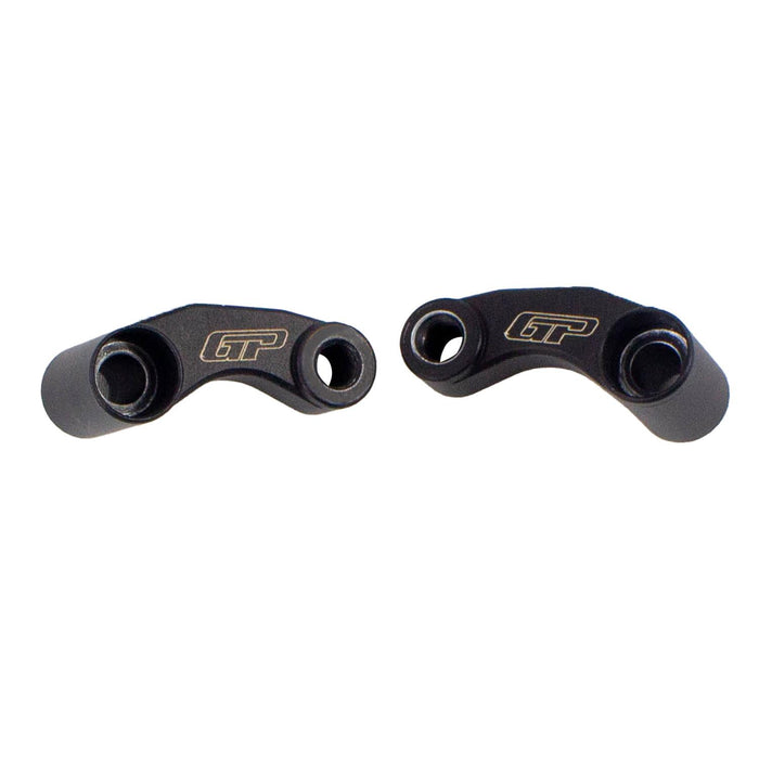 GP Kompozit Mirror Riser Extenders Black Compatible For KTM 790 / 790 Adventure R / 890 / 890 Adventure R 2021-2023