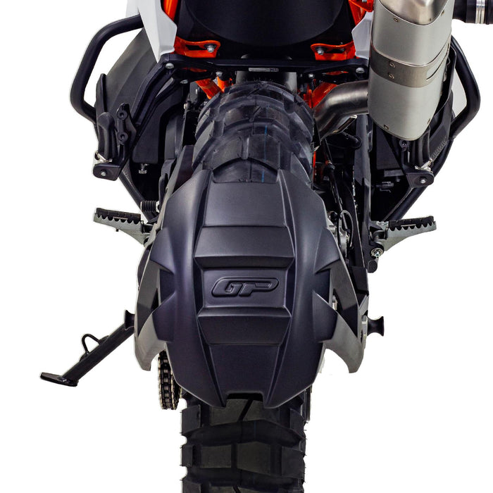 GP Kompozit Rear Splash Guard Black Compatible For KTM 890 Adventure / 890 Adventure R 2021-2024
