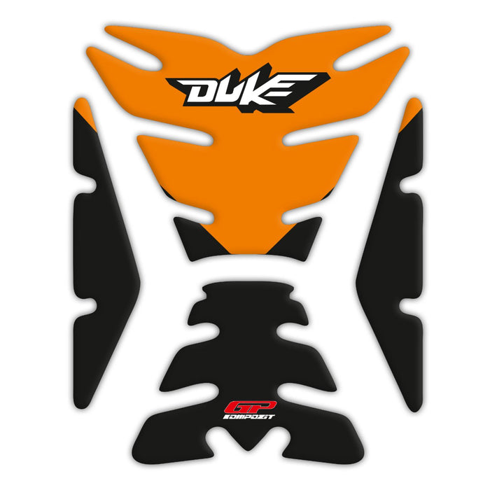GP Kompozit Tank Pad Set Orange Compatible For KTM 250 Duke 2011-2020