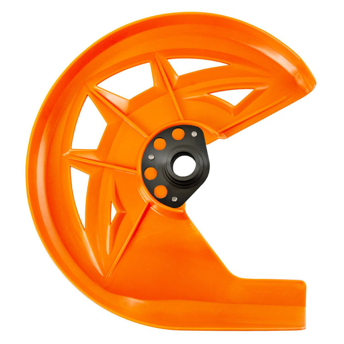 GP Kompozit Plastic Front Disc Guard Set Orange Compatible For KTM 250 EXC 2013-2023