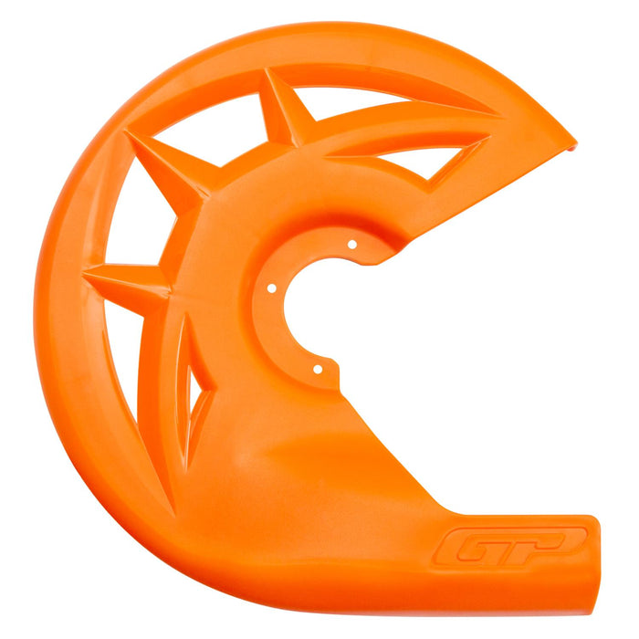 GP Kompozit Plastic Front Disc Guard Orange Compatible For KTM 250 EXC 2013-2023