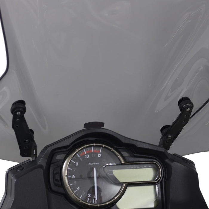 GP Kompozit Windshield Windscreen Black Compatible For Suzuki V-Strom DL 1000 2015-2019
