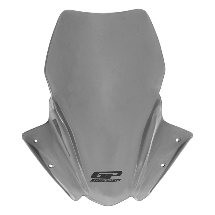 GP Kompozit Windshield Windscreen Smoked Compatible For Triumph Street Triple 765 R / 765 RS / 765 S / 660 S 2017-2019