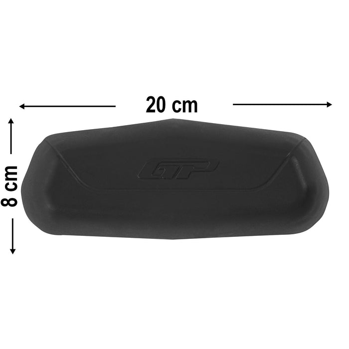GP Kompozit Universal 20X8cm Backrest Top Case Pad Black