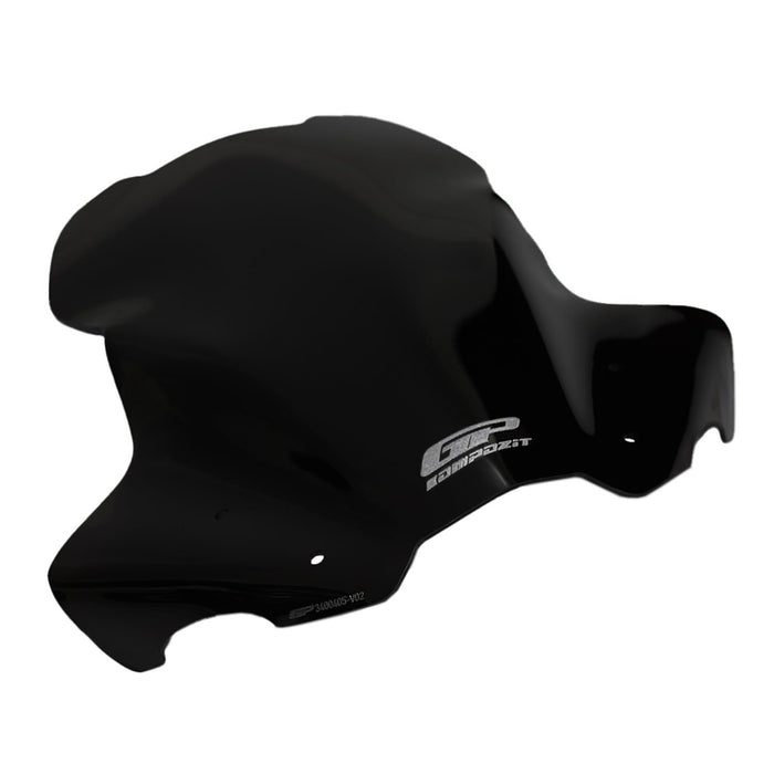 GP Kompozit Pare-brise court noir compatible pour Yamaha MT-07 2014-2017 