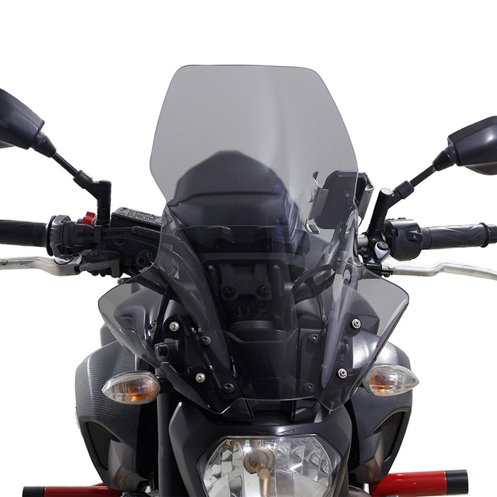 GP Kompozit Windshield Windscreen Smoked Compatible For Yamaha MT-07 2014-2017
