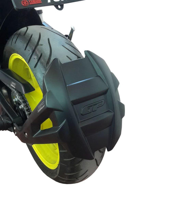 GP Kompozit Rear Splash Guard Black Compatible For Yamaha MT-07 2014-2023