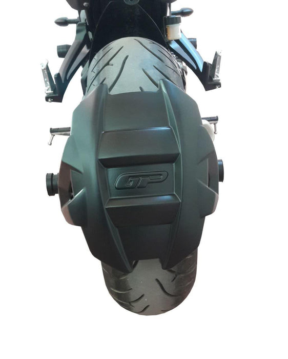GP Kompozit Pare-boue arrière noir compatible pour Yamaha MT-07 2014-2023 