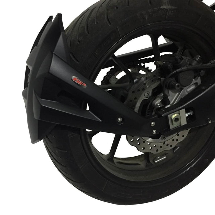 GP Kompozit Protection anti-éclaboussures arrière noire compatible avec Yamaha MT-07 Tracer 2016-2023 