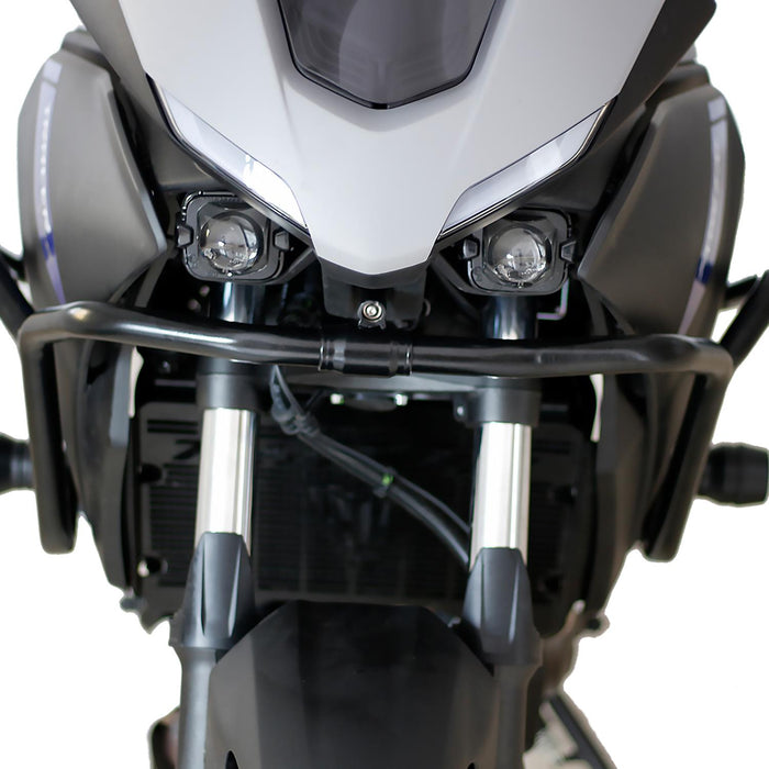 GP Kompozit Engine Guard Crash Bar Protection Black Compatible For Yamaha MT-07 Tracer 2020-2024