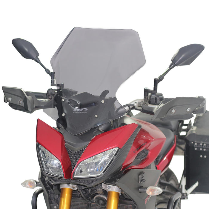 GP Kompozit Parabrisas Ahumado Compatible Para Yamaha MT-09 Tracer 2015-2017 