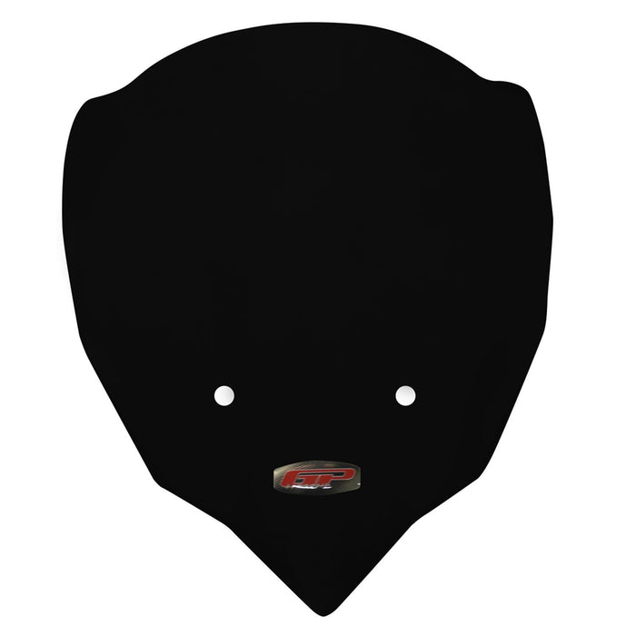 GP Kompozit Parabrisas Corto Negro Compatible Para Yamaha MT-25 / MT-03 2015-2019 