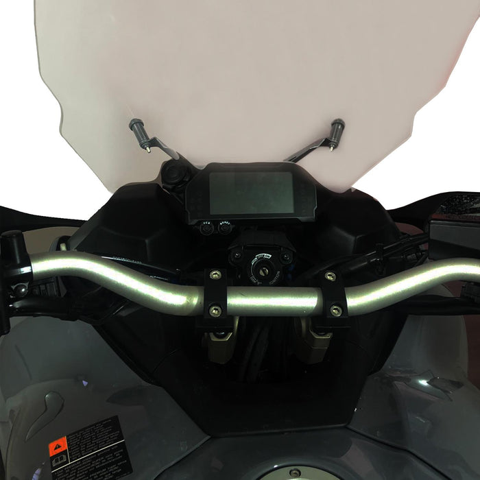 GP Kompozit Windshield Windscreen Transparent Compatible For Yamaha Niken GT 2018-2020