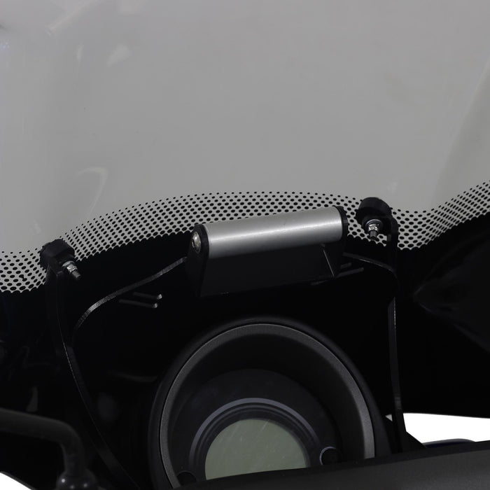 GP Kompozit Phone / Navigation Holder Bracket Black Compatible For Yamaha NMAX 125 / NMAX 155 2015-2020