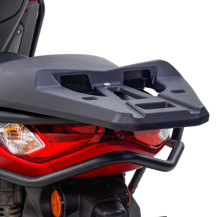 GP Kompozit Rear Luggage Rack Black Compatible For Yamaha NMAX 125 / NMAX 155 2021-2024