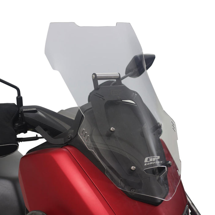 GP Kompozit Windshield Windscreen Black Compatible For Yamaha NMAX 125 / NMAX 155 2021-2024