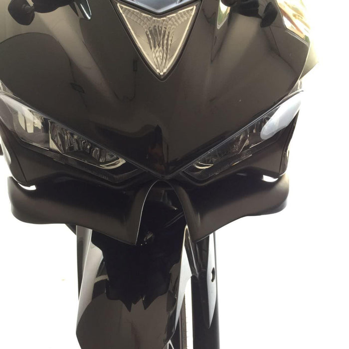 GP Kompozit Winglet Black Compatible For Yamaha YZF-R25 / YZF-R3 2015-2018