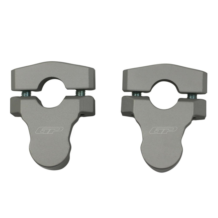 GP Kompozit Handlebar Riser 28mm Gray Compatible For Yamaha Tenere 700 XTZ690 2019-2023