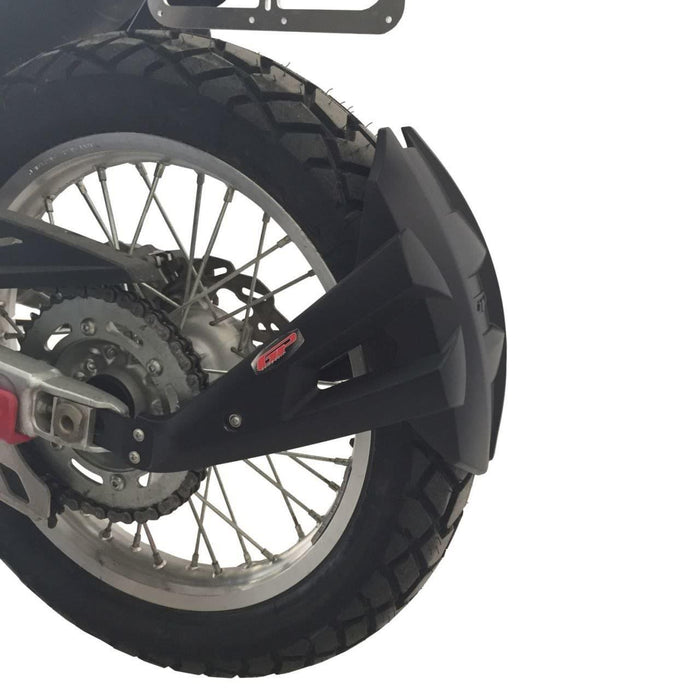 GP Kompozit Protection anti-éclaboussures arrière noire compatible avec Yamaha WR250R 2011-2016 