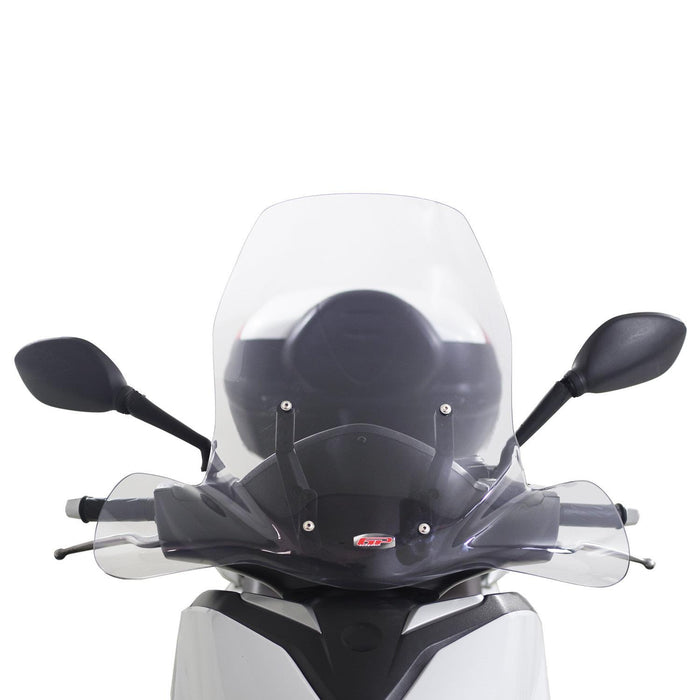 GP Kompozit Windshield Windscreen Transparent Compatible For Yamaha X-City 250 2007-2017