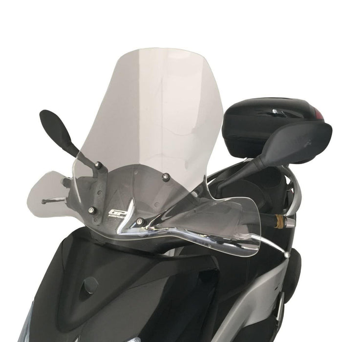 GP Kompozit Windshield Windscreen Transparent Compatible For Yamaha Xenter 2014-2016