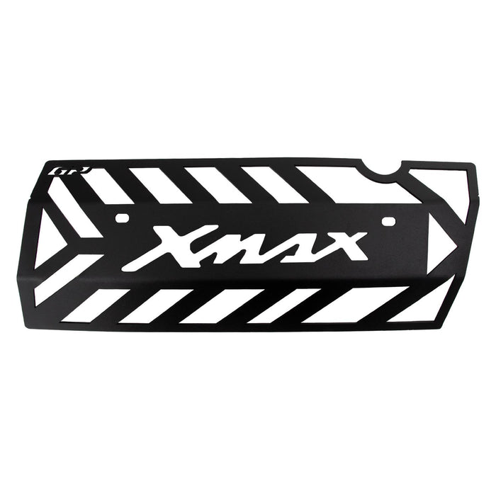 GP Kompozit Exhaust Guard Cover Black Compatible For Yamaha XMAX 250 / XMAX 300 / XMAX 400 2018-2024