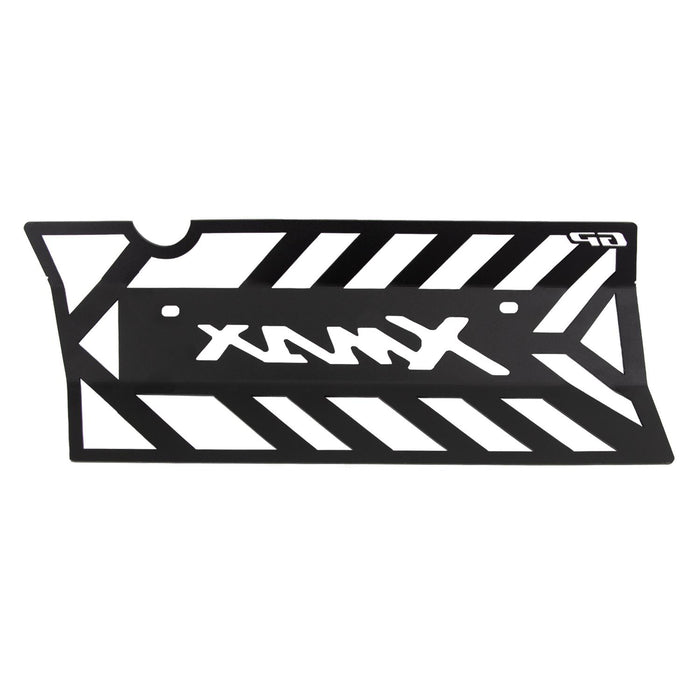 GP Kompozit Exhaust Guard Cover Black Compatible For Yamaha XMAX 250 / XMAX 300 / XMAX 400 2018-2024