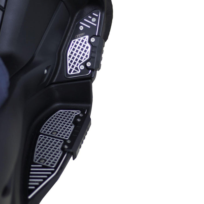 GP Kompozit Footboards Aluminum Compatible For Yamaha XMAX 250 / XMAX 300 / XMAX 400 2018-2024